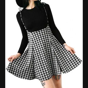 FOXBLOOD Cinespia Suspender Skirt